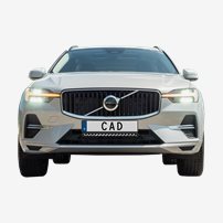 500404  Led-Rampspaket Delgado 20" Passande Volvo Xc60 Fr 2018 (Balkfäste) - Endast För Volvo Åf, Ej Google-System